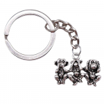 1 osa 19x25mm Three Wise Monkeys Charms v&otilde;tmehoidja t&uuml;tre kingitus