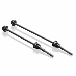 2 tk jalgratta kiirvabastusega rattarummu eesmine tagumine varrasklambri poldi hoova telg MTB maanteeratta jaoks must