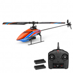 WLtoys XKS K127 RC helikopter kaugjuhtimispuldiga helikopter algajatele 6-teljeline g&uuml;roskoop &uuml;he teraga RC 2 batteries mitmev&auml;rviline