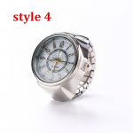 Retro punk-kvartsist s&otilde;rmekella s&otilde;rmus naistele meestele paaris&otilde;rmused digitaalsed kellad elastsed venivad s&otilde;rmepaelad s&otilde;rmused kell style 4