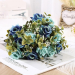 Pulma k&auml;es hoidev roos Itaalia valtsitud roosi siidist lill 1 tk 1pcs