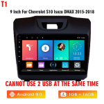 Loominguline Android-autopleier Chevrolet S10 Isuzu DMAX 2015-2018 autoraadio jaoks Android Carplay 2 DIN 9-tolline GPS-navigatsiooniga multimeediumipleier