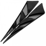 K&uuml;lgmise &otilde;hu sisselaske ventilatsiooni kate dekoratiivne 1 paar ABS autodekoratsiooni universaalsed auto kapoti kleebised must