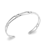 Les Tr&eacute;sors De Lily [R3587] &ndash; h&otilde;bedane k&auml;ev&otilde;ru  Figaro  (roodiumiga kaetud) - 58mm 5mm h&otilde;be