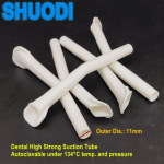 Hambakirurgilised tugevad imemistorud Pardnokka evakueerimine Aspirato otsik imemistoru hambaravi varustus 11 mm tarvik 5 pieces
