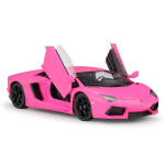 H&Auml;STI 1:24 Lamborghini Aventador LP700-4 sulamist automudel, survevalu metallist m&auml;nguasjas&otilde;idukid, automudel K&otilde;rge simulatsiooniga kollektsioon, kingitused lastele 1;24-size:18*8*5cm roosa