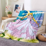Sailor Moon Anime Mood Multifilm koletis Flanell kohev fliis Viskatek Lastele ja t&auml;iskasvanutele Kingitus Diivan Reisid 130cmx150cm