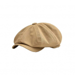 Meeste barett Lahe peene tekstuuriga stiilne meeste barett Klassikaline Western Newsboy m&uuml;ts Meeste barett Moeaksessuaarid aprikoosi