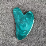 1 tk mesilasvahast s&uuml;damekujuline keha kraapimislaua komplekt sinine