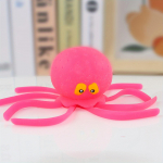 Laste vannim&auml;nguasja pihustatav kaheksajalg m&auml;nguasi ujumine mereloomade vannim&auml;nguasi vees m&auml;nguasi kaheksajalg 1pc roosa