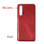 Uus tagumine aku luugi tagumine korpus koos kaameraklaasiga Huawei Nova 6 Nova6 jaoks Black  No Lens