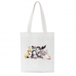Demon Slayer Anime Naiste kott Harajuku vabaaja kott Naljakas multikas Suure mahutavusega poekott Vabaaja mood &otilde;lal&otilde;uendist kotid 31*36cm