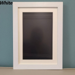 1 tk laste kunstiraamid &uuml;mberp&ouml;&ouml;ratav raam puidust magnetiga eest avanev klapp hoiuraam A4 paber joonistus maali pilt valge