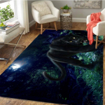 Panther Carpet Black Leopard vaip elutuppa suure pindalaga vaip Animal Lion Tiger uksematt magamistoa kodu kaunistamiseks 80x160cm