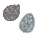 UV-vaigust ehete vedel silikoonvorm Animal Butterfly Resin Charms vormid isetegemiseks intersperse kaunistamiseks vormide valmistamisel