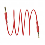 AUX kaabel Borofone BL1 TRS 3.5 - TRS 3.5 1m punane