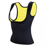 Sweat Waist Trainer Vest naistele Alumine k&otilde;ht Rasvap&otilde;letus Kuum Neopreenist Saunakost&uuml;&uuml;m Treening Topid Kujundusr&otilde;ivad Salendav Body Shaper S&auml;rk Aluss&auml;rk M must