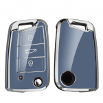 TPU auto kaugjuhtimispuldi v&otilde;tme&uuml;mbrise katte hoidik VW Volkswagen Golf 7 MK7 Tiguan MK2 jaoks SEAT Ateca Leon FR 2 Ibiza jaoks Skoda Octavia A7 jaoks