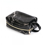 Marmorist meigikott Suure mahutavusega Lazy Organiser Bag Multifunktsionaalne kaasaskantav reisi tualett-tarvete kott 18*12*7.5cm