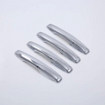 Volvo XC60 autotarvikute jaoks ABS kroomitud uksek&auml;epideme kausi katte trimmi kaitsekatte kleebiste vormimine 2017 Handle No Hole