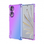 Gradient silikoon&uuml;mbris Honor 90 Pro 90lite 80pro 70 Pro Plus nelja nurgaga p&otilde;rutuskindlad turvapadjad Pehme TPU l&auml;bipaistev tagakaas Honor X50i X40 jaoks Honor 70