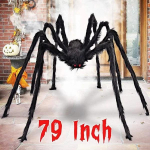 UUS 200cm/79-tolline Halloweeni suur &auml;mblik pl&uuml;&uuml;sis v&otilde;lts karvane &auml;mblikurekvisiit Halloweeni peo hirmutav kaunistus siseruumides &otilde;ue m&auml;nguasjad 200 cm 30cm