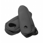 Autotarvikud Mikrokiust nahast juhi ja kaass&otilde;itja istme k&auml;epideme k&auml;etoe kate Lexus RX 300 330 350 2003 - 2008 jaoks must