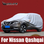 Full Car Covers Outdoor Sun Anti UV Rain Snow Dust Protection Oxford Cloth For Nissan Qashqai J10 J11 2010 to For Nissan Qashqai