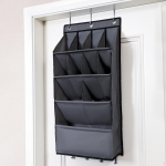 S&uuml;gavate taskutega uksekintsuriiuli riputatav hoiukott kapi riidepuu jaoks,