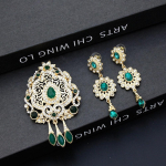 Kullav&auml;rvi ehted Kristallist naiste pross k&otilde;rvar&otilde;ngakomplektid pruudi bijoux pross, pikk k&otilde;rvar&otilde;ngas kingitus punane