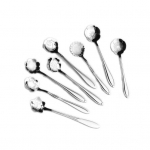 8 tk lilleline roostevabast terasest kohvi-tee tass lusikas teelusikat&auml;is k&ouml;&ouml;git&ouml;&ouml;riista kingitus h&otilde;be