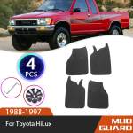 4-osaline auto poritiiba komplekt Toyota HiLux N80 N90 N100 N110 1988-1997 Poritiiba pritsmete poritiibade automaatse trimmiga autole gray