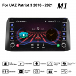 UAZ Patriot 3 jaoks 2016&ndash;2021 koos nupunupuga Androidi autoraadio multimeediumipleier Navigatsioon stereo GPS 2 Din 1+16 GB 1+16GB