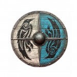 Battle Pattern Viking Shield seinakaunistus Warrior puidust kilp Viking Ivor Valhalla kilp