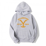 Telesaade Yellowstone Hoodie Unisex Yellowstone Dutton Ranch Pullover Rip Wheeler kapuutsiga dressipluus Unisex Dutton Family kapuutsid S hall v&auml;rv