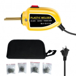 100 W plastist keevitaja, kuuma klammerdaja masina auto kaitseraua remondikomplekt koos tangidega, nuga, 200 tk FlatOuter US Plug kollane