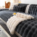 Moodne pl&uuml;&uuml;sist paksendatud diivanipadi, uus libisemiskindel kogu hooaja diivanr&auml;tik Minimalistlik elutoa kaunistus padjap&uuml;&uuml;r diivan kate 30x50 pillowcase 1pc