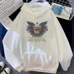 Y2k prindiga kapuutsid Naised Unisex anime anime dressipluusid Naised Unisex t&auml;navamoe dressipluusid 2XL