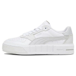 Puma Cali Court Nahast Valged Lahedad Helehallid Naiste Tennised 393802-08 35.5
