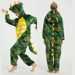 Leopard Kigurumi Onesie Lastele Loomad Magamisriided Pidžaamakomplekt Flanellist soe kapuutsiga &uuml;likond poistele t&uuml;drukutele armas peo&otilde;htu s