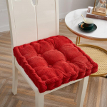 Tooli padi Ekstra paksendatud kontoriauto padi Jaapani Tatami Futon seljatugi 45*45cm punane