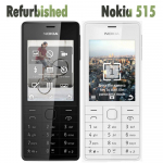 Renoveeritud Nokia originaal Nokia 515 kahe SIM-kaardiga mobiiltelefon No charger