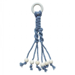 Puuvillasest n&ouml;&ouml;rist riputatav banaaniriidepuidust helmega riidepuu, kapi all banaanimakraamihoidja koduk&ouml;&ouml;gi jaoks One Size