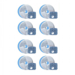 8 tk vahetatavad filtrid kassi purskkaevu WF040 jaoks replacement filter