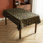 Linnud Puuvillane linane laudlina s&ouml;&ouml;gituba restoran elutuba teelaud ristk&uuml;likukujuline ruudukujuline lauakate Tolmukindel 140x140cm-Square kohv