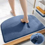 &Uuml;limalt imav vannimatt, m&auml;luvahust vaip, libisemiskindel vannitoavaip Pehme vanni k&uuml;lgpinna vaibad du&scaron;iruumi uksematt WC jalapadi 50CMx80CM