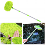 Autopesuharja Mopipuhastus Autotarvikud Reguleeritav alumiiniumsulamist pika k&auml;epidemega mikrokiud