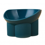 Lemmikkoera kassikaussi alusetoit t&otilde;stetud s&ouml;&ouml;tjaga Kaitske vett Kassi kaelal&uuml;li tagasivoolu v&auml;ltimine k&otilde;rgendatud kassitoit sinine