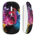 Wireless Mouse Flowers mitmev&auml;rvilised lilled