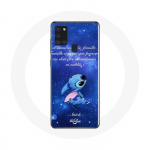 Samsung Galaxy A21S Case Stitch Ohana tsitaat